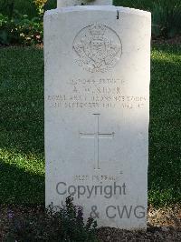 Salonika (Lembet Road) Military Cemetery - Rider, A W